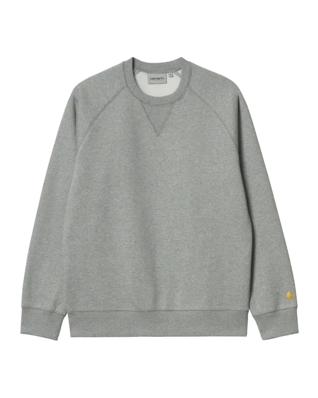 Chase Crewneck - Heather Grey sold by Stomping Ground