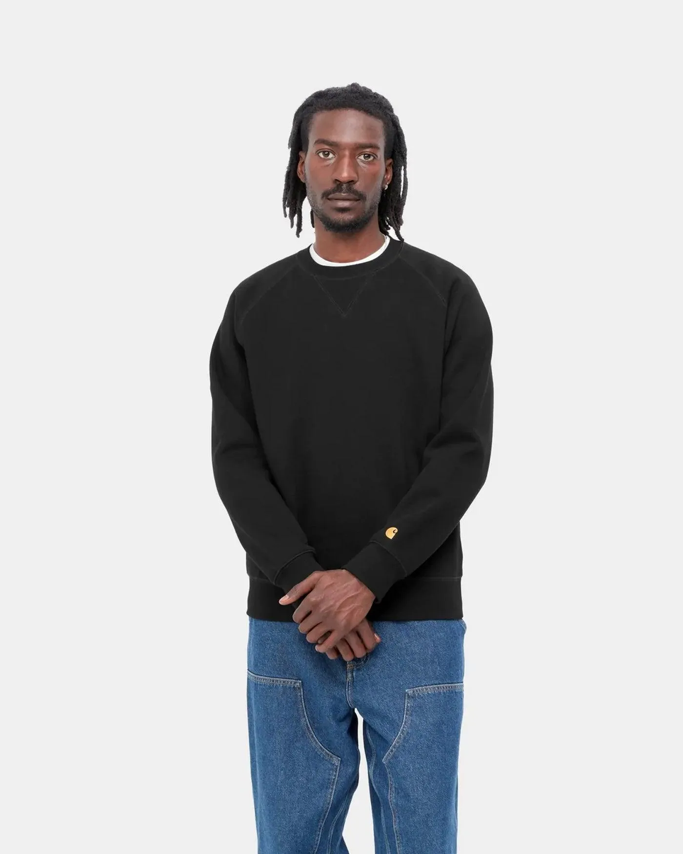 Chase Crewneck - Black sold by Stomping Ground product image thumbnail 3