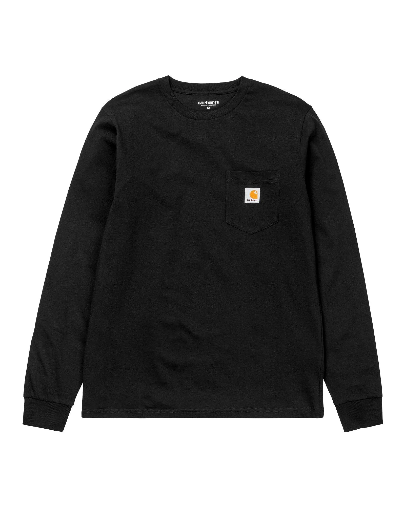 L/S Pocket T-Shirt- Black sold by Stomping Ground