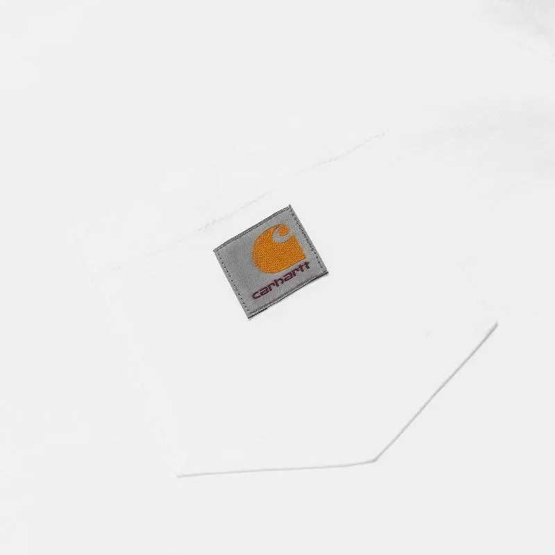 L/S Pocket T-Shirt- White sold by Stomping Ground product image thumbnail 2