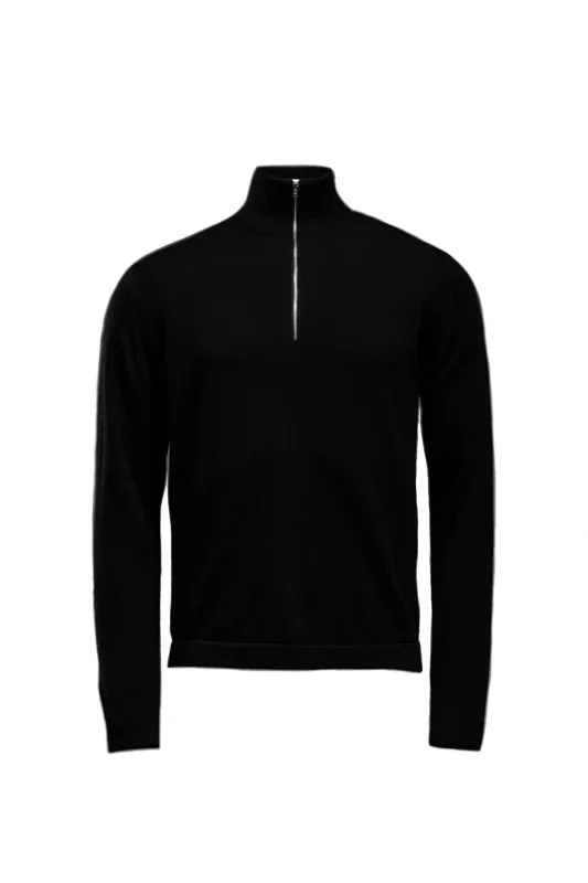 Tech Merino Half Zip Sweater sold by Stomping Ground