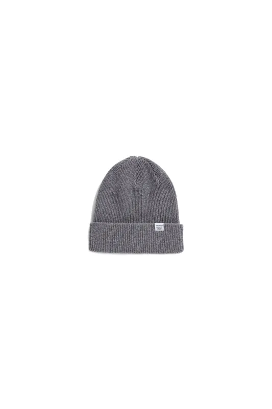 Norse Beanie - Grey Melange sold by Stomping Ground