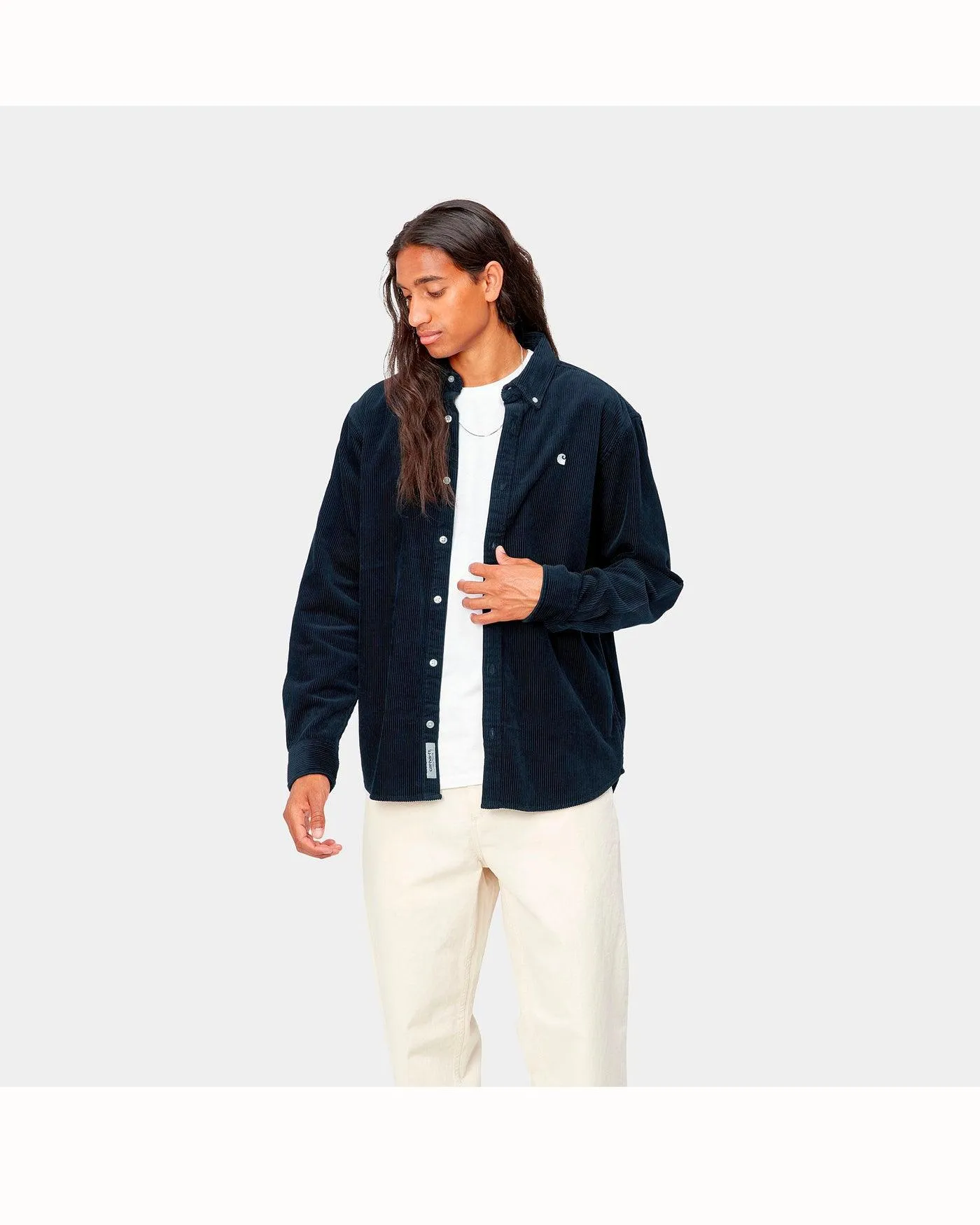 Madison Cord Shirt -- Dark Navy sold by Stomping Ground product image thumbnail 3