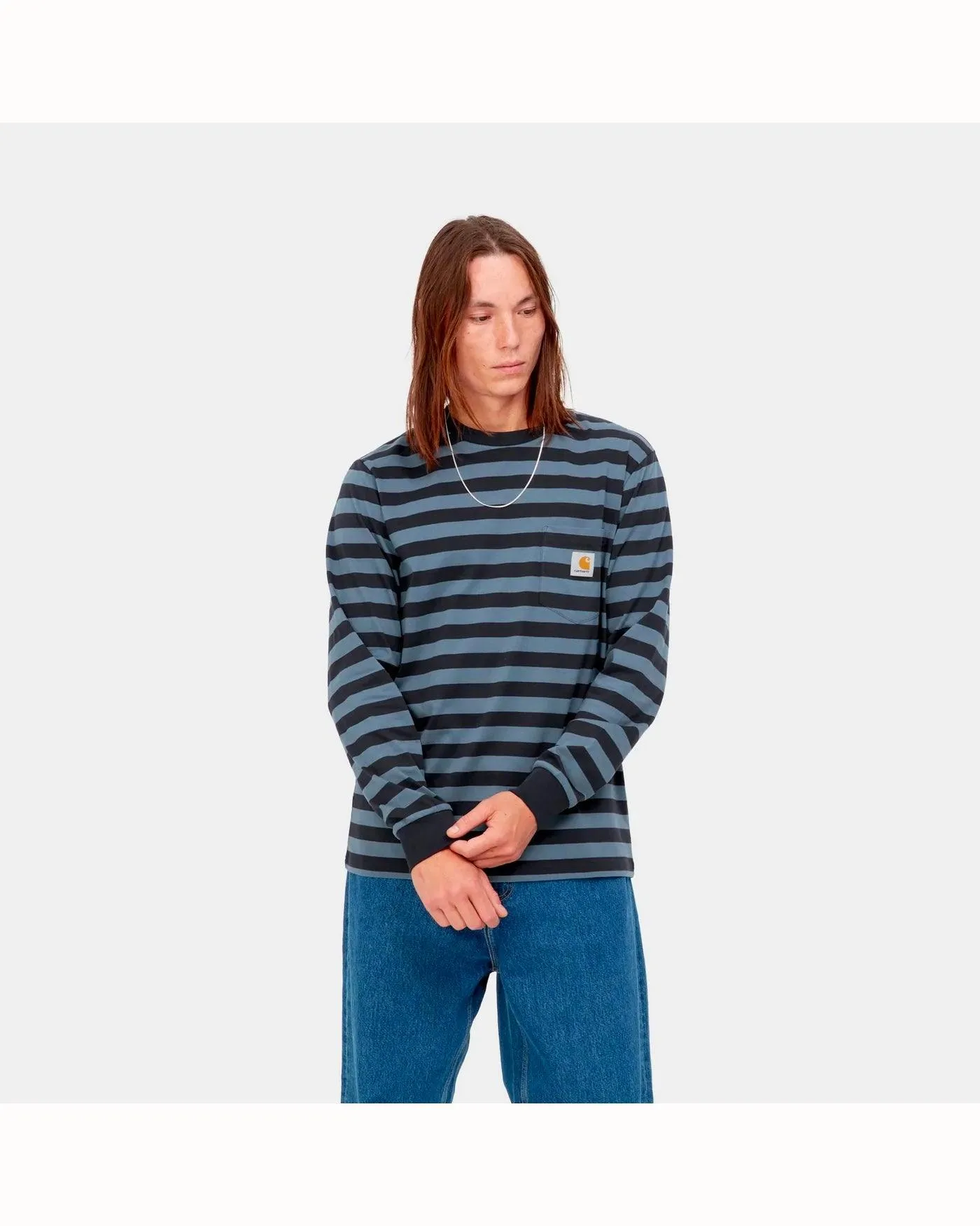 L/S Merrick Striped T-Shirt sold by Stomping Ground product image thumbnail 3