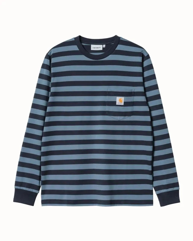 L/S Merrick Striped T-Shirt sold by Stomping Ground