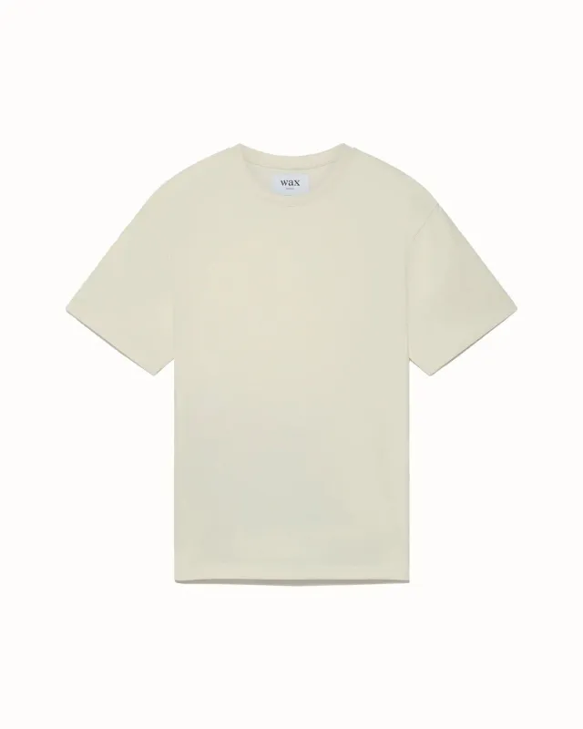 S/S Dean T-Shirt - Ecru sold by Stomping Ground