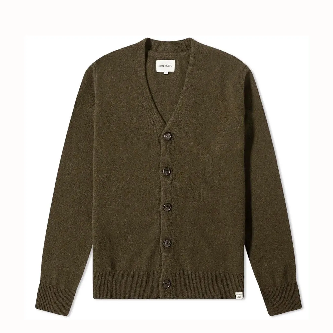 Adam Lambswool - Dark Olive sold by Stomping Ground