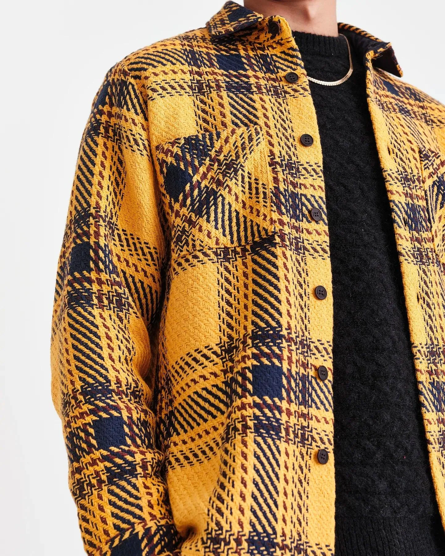 Whiting Overshirt - Dag Check sold by Stomping Ground product image thumbnail 3