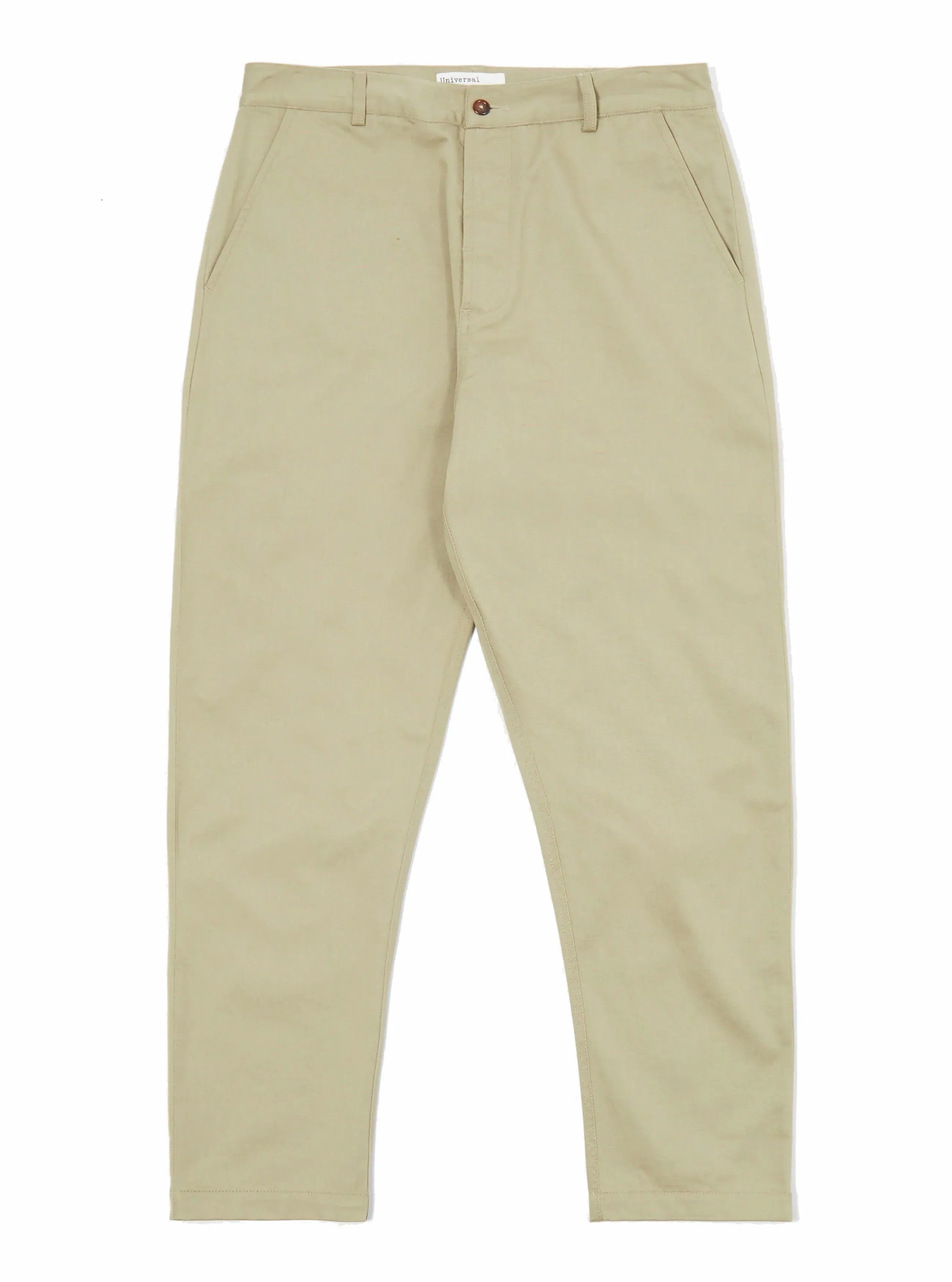 Military Chino - Twill - Stone sold by Stomping Ground