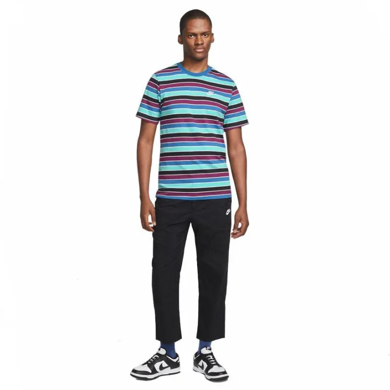 NSW Club T-Shirt - Striped made by Nike