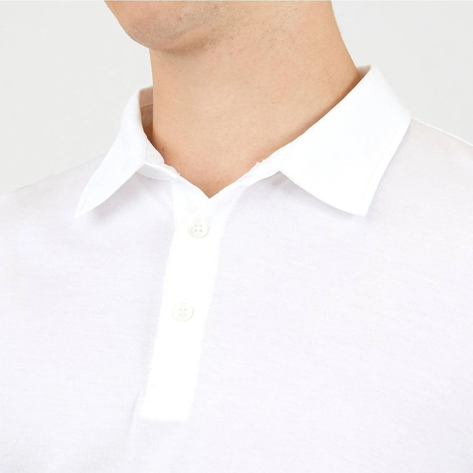 S/S Polo Shirt - White sold by Stomping Ground product image thumbnail 2
