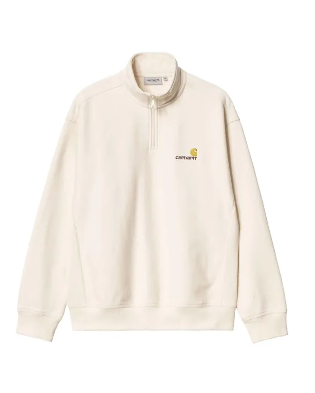 Half Zip American Script Sweatshirt made by Carhartt WIP