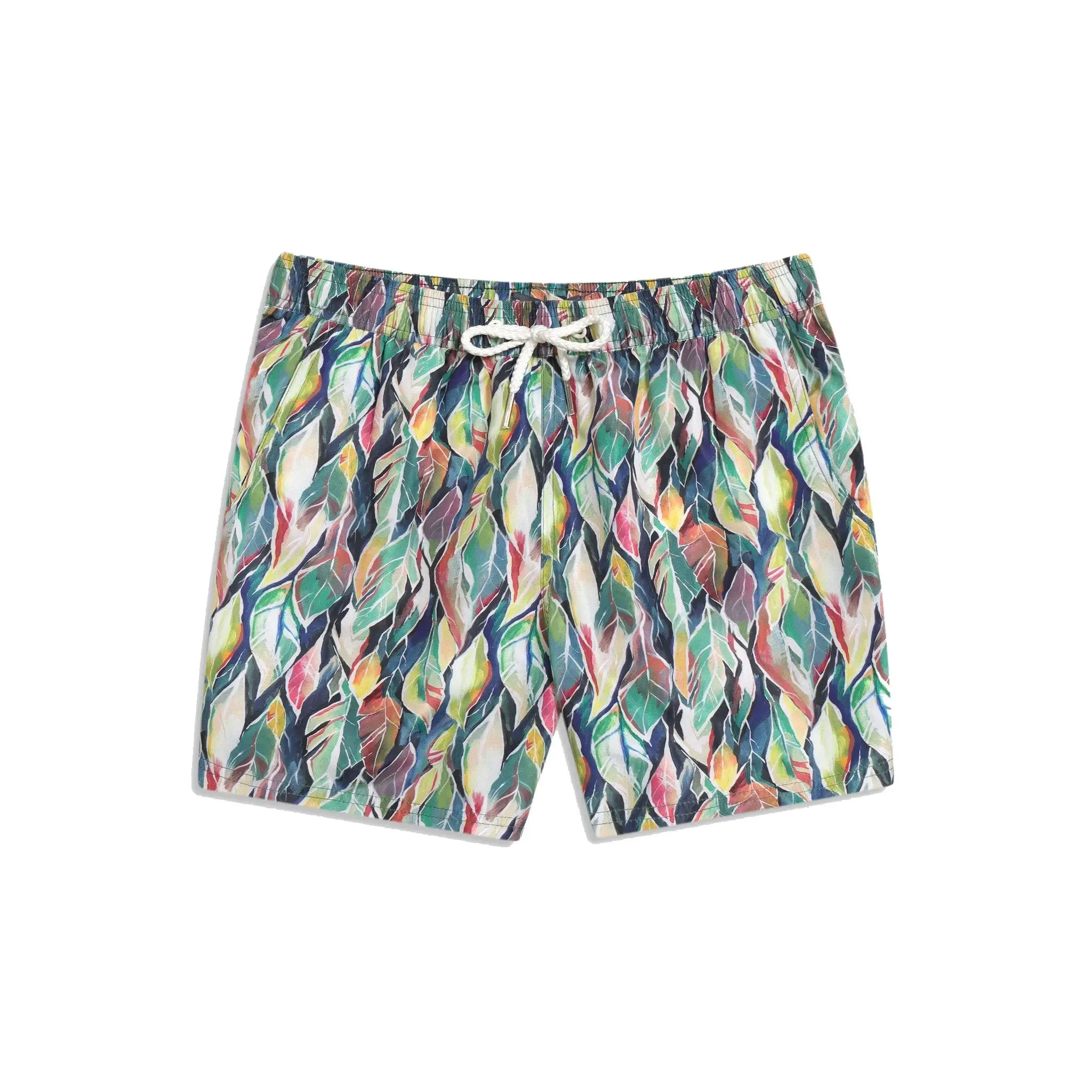 Printed Swimshort - Printed Leaves sold by Stomping Ground
