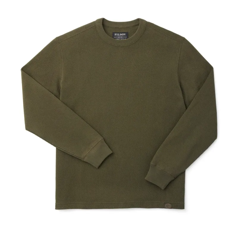Waffle Knit Thermal Crewneck sold by Stomping Ground