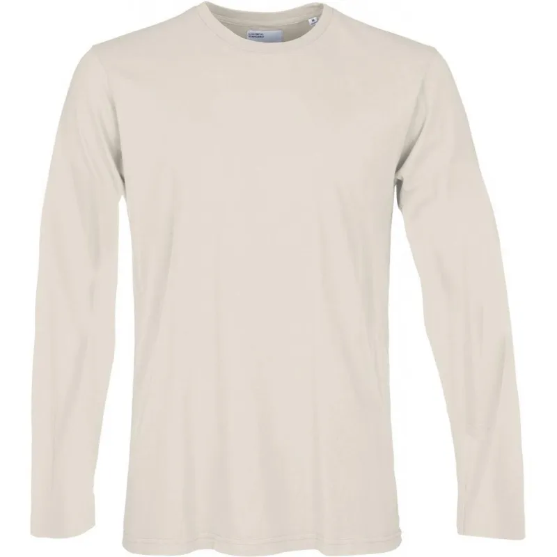 Classic Organic Longsleeve T-shirt - Ivory White sold by Stomping Ground