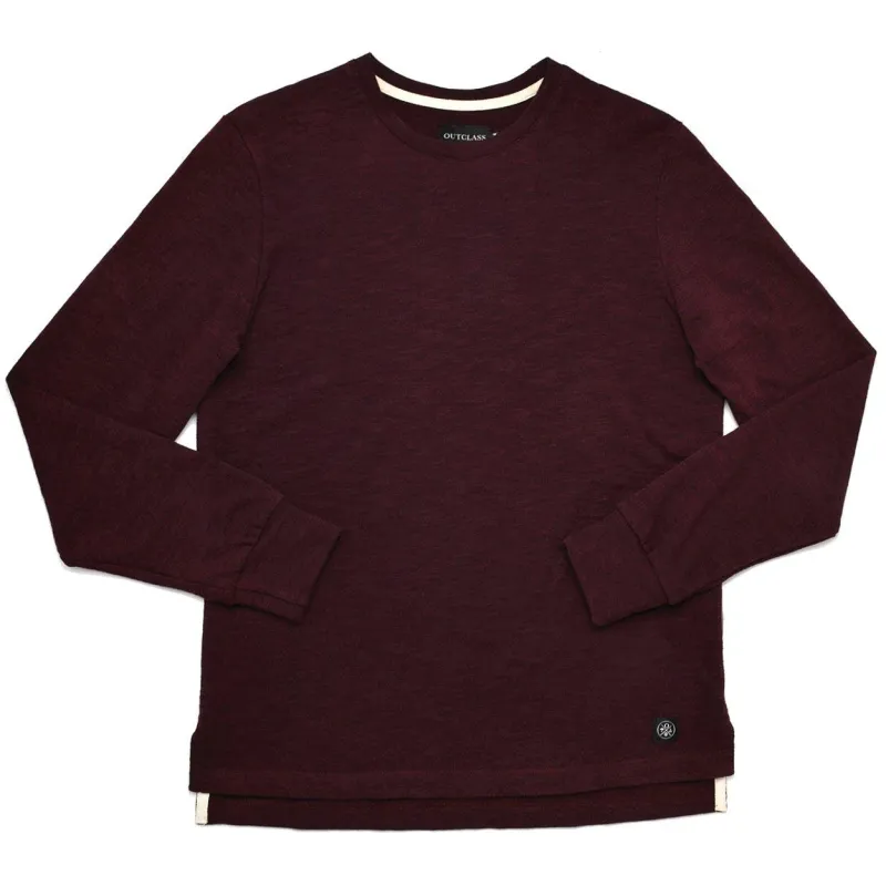 Maroon Slub Tee sold by Stomping Ground
