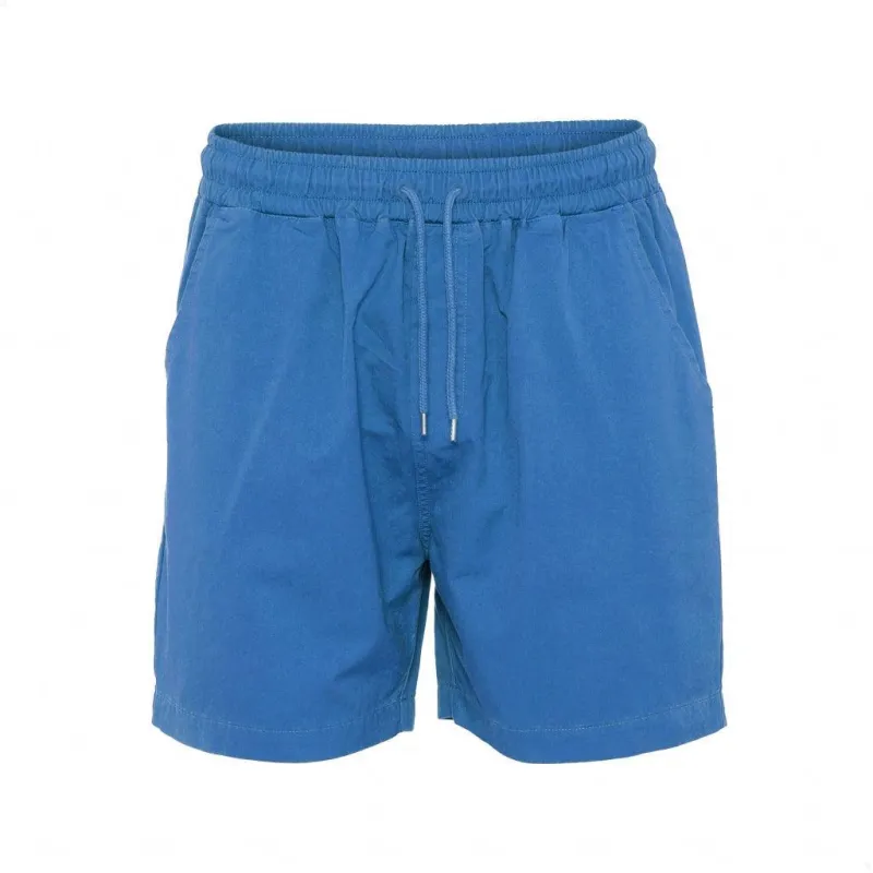 Organic Twill Shorts - Pacific Blue made by Colorful Standard