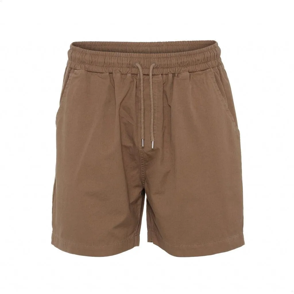 Organic Twill Shorts - Sahara Camel sold by Stomping Ground