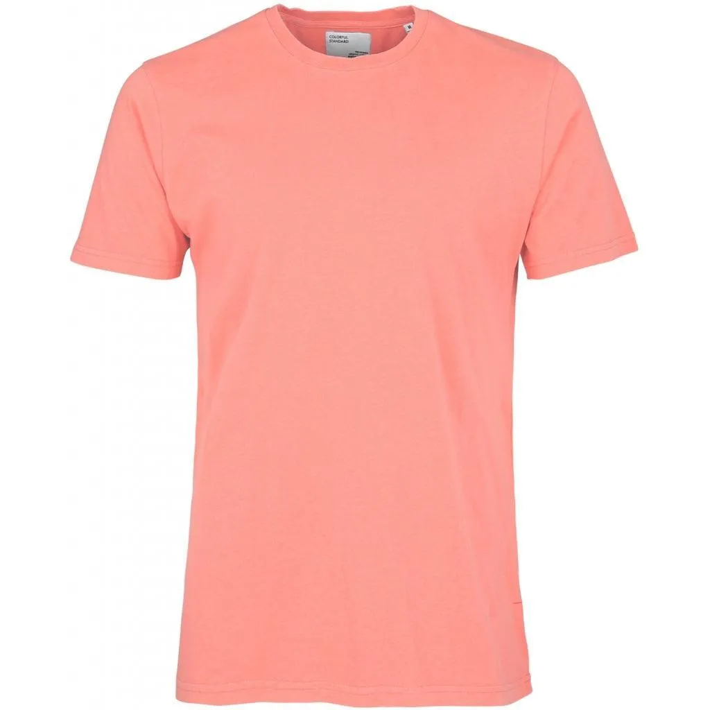 Classic Organic T-shirt - Bright Coral sold by Stomping Ground