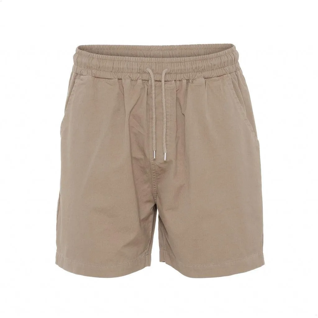 Organic Twill Shorts - Desert Khaki sold by Stomping Ground