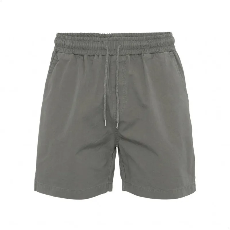 Organic Twill Shorts - Dusty Olive sold by Stomping Ground
