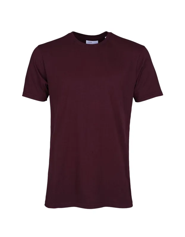 Classic Organic T-shirt - Oxblood Red made by Colorful Standard