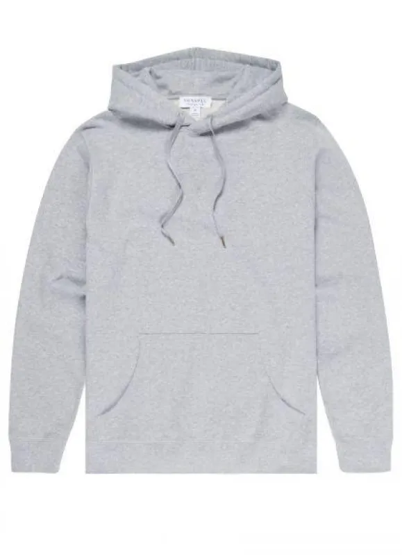 Loopback Overhead Hoody - Grey Melange sold by Stomping Ground