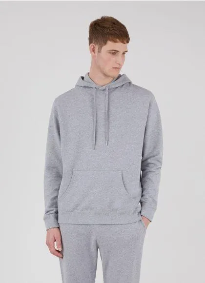 Loopback Overhead Hoody - Grey Melange sold by Stomping Ground product image thumbnail 2