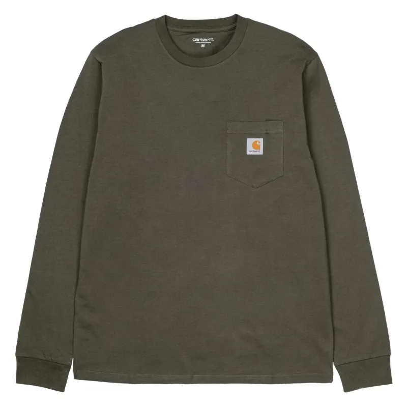 L/S Pocket T-Shirt . Cypress sold by Stomping Ground