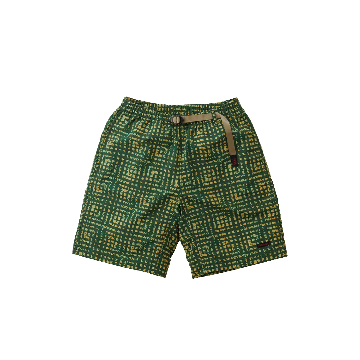 Nylon Packable G-Short - Batik Green sold by Stomping Ground
