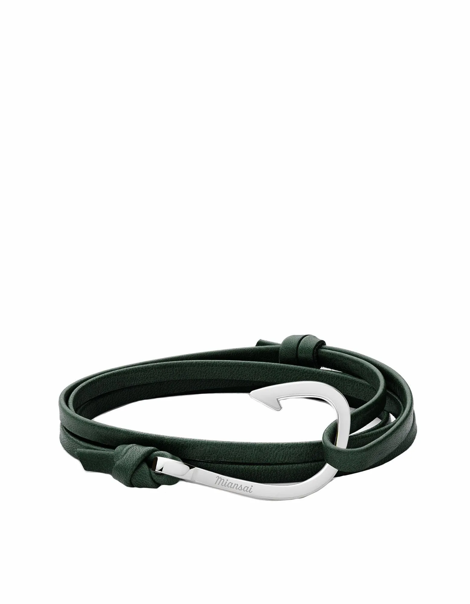 Hook on Leather Bracelet sold by Stomping Ground