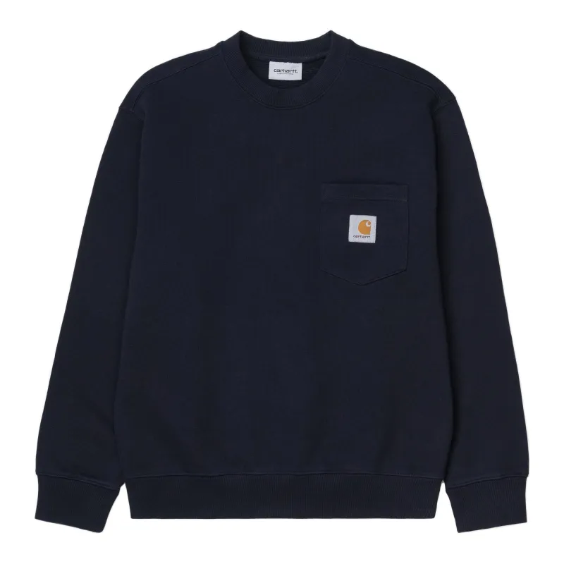 Pocket Sweatshirt - Dark Navy sold by Stomping Ground
