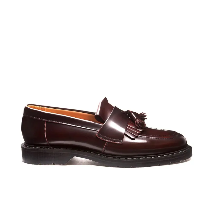 Tassel Loafer - Burgundy Hi Shine sold by Stomping Ground