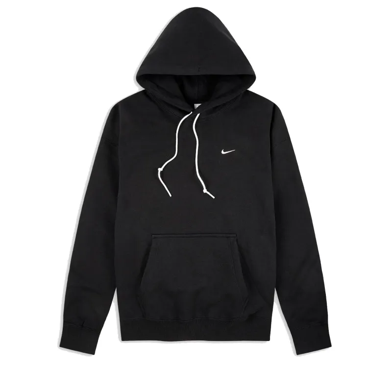 Nike Solo Swoosh Pullover - BLACK sold by Stomping Ground