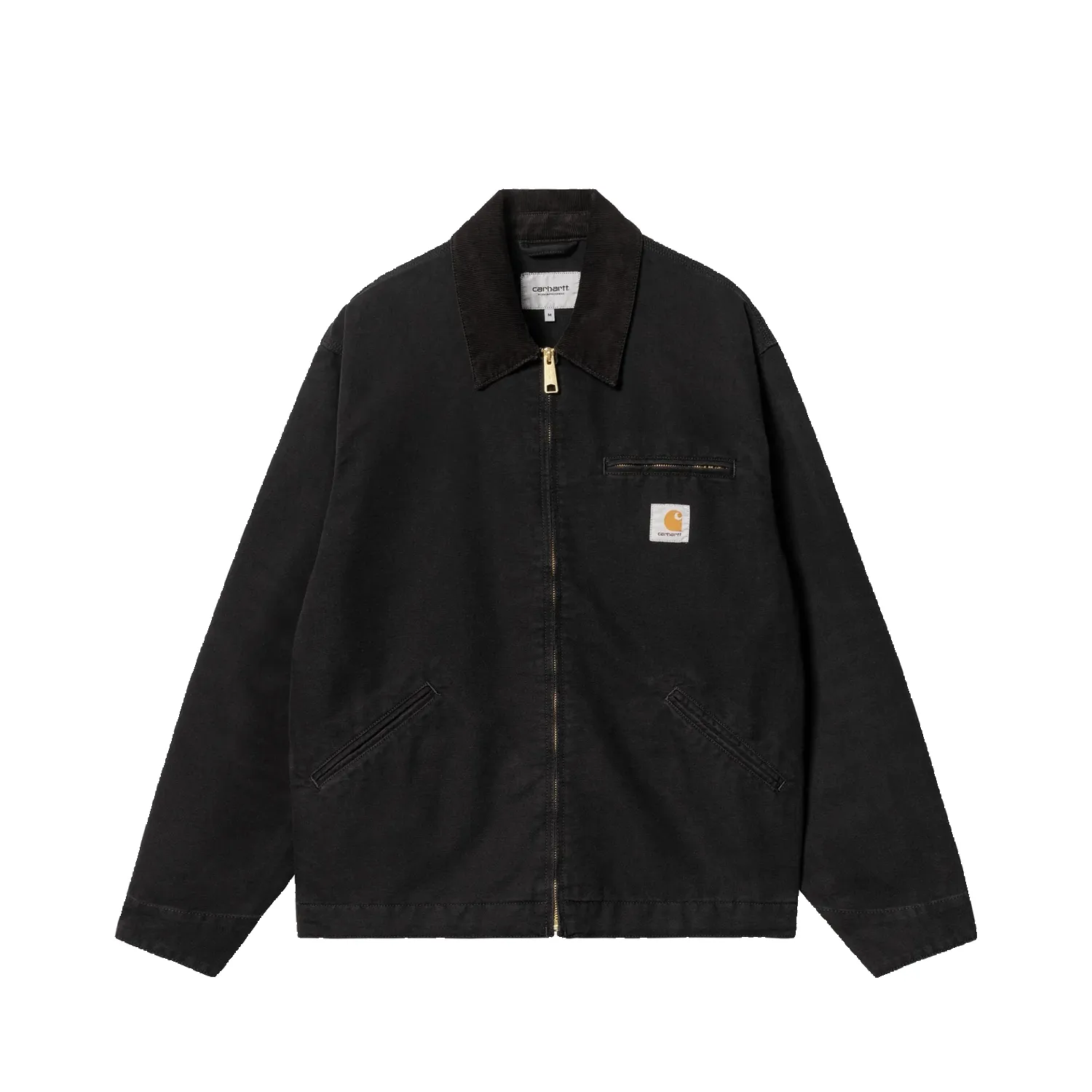 OG Detroit Jacket (Spring) - Black/Black Aged Canvas sold by Stomping Ground