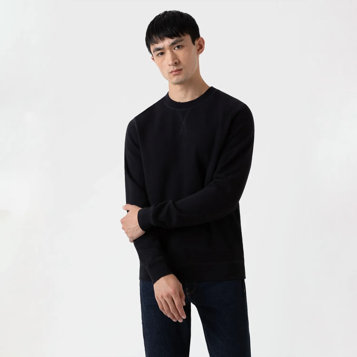 Loopback Sweatshirt - Black sold by Stomping Ground product image thumbnail 3