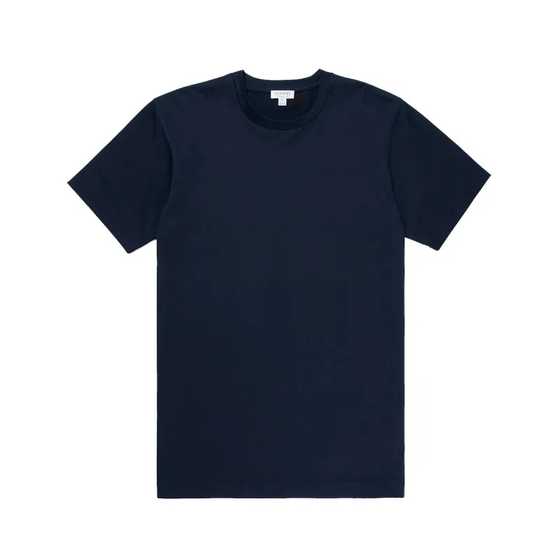 S/S Riviera Midweight T-Shirt - Navy sold by Stomping Ground