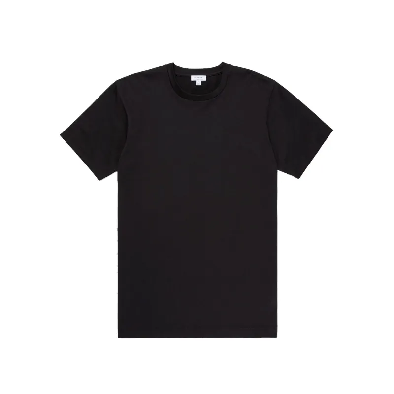 S/S Riviera Midweight T-Shirt - Black sold by Stomping Ground