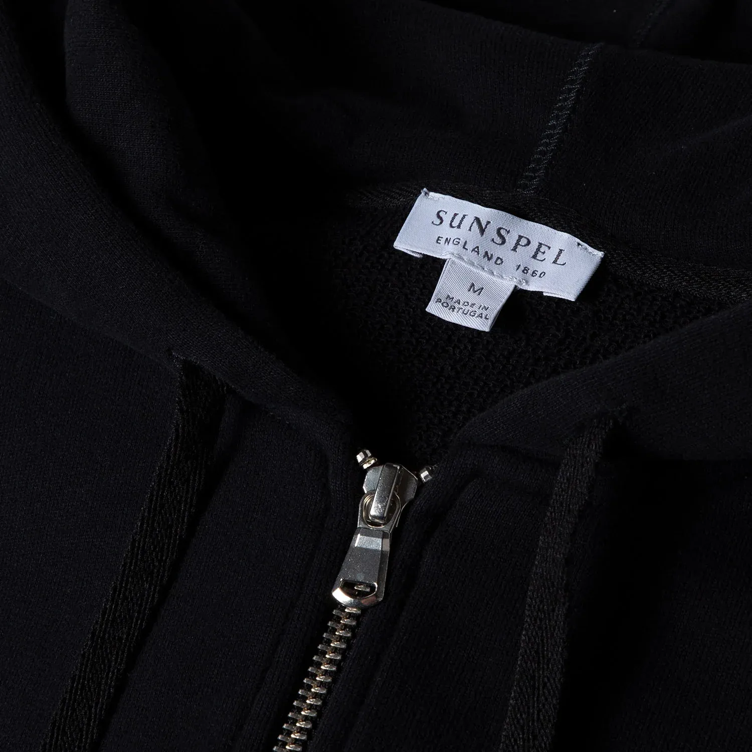 Loopback Zip-Up Hoodie - Black sold by Stomping Ground product image thumbnail 2