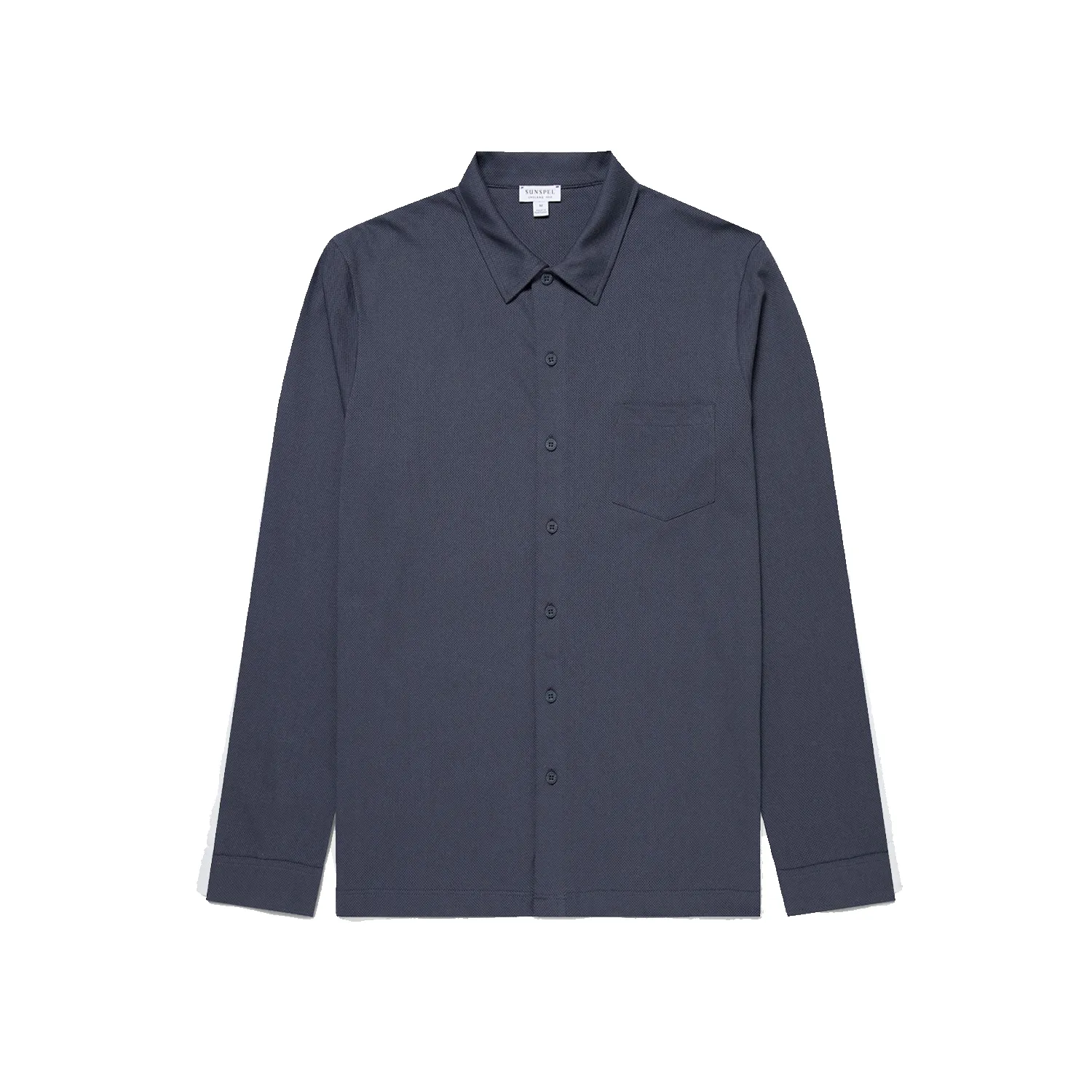 Long Sleeve Riviera Shirt - Slate Blue sold by Stomping Ground
