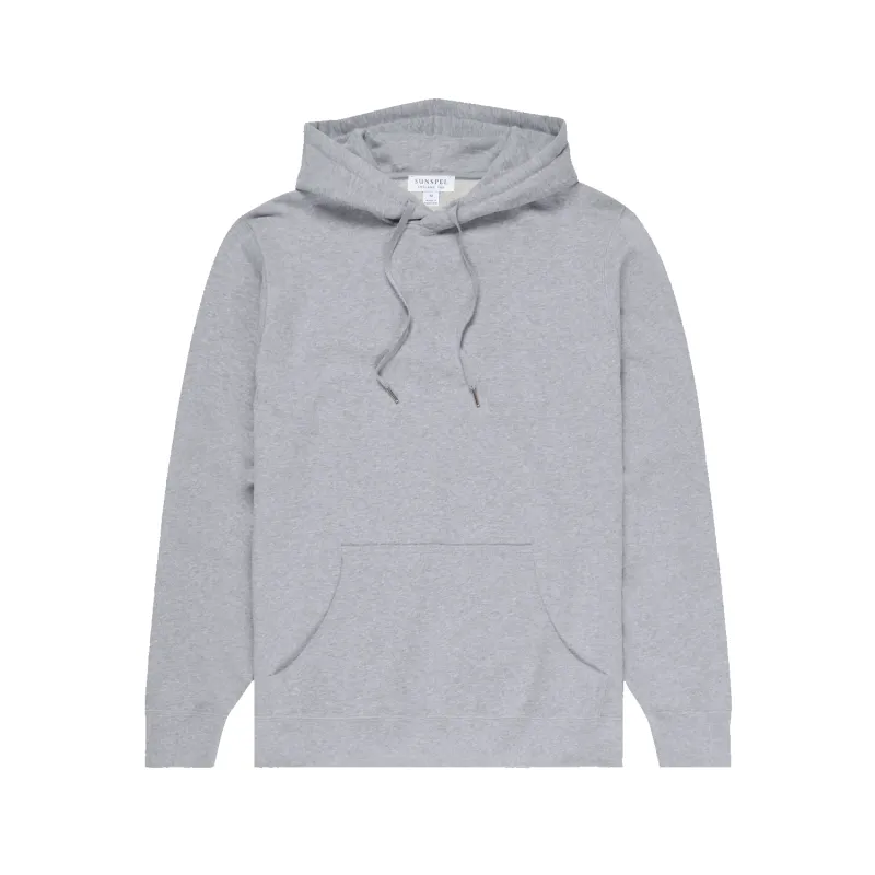 Loopback Hoodie - Grey Melange sold by Stomping Ground