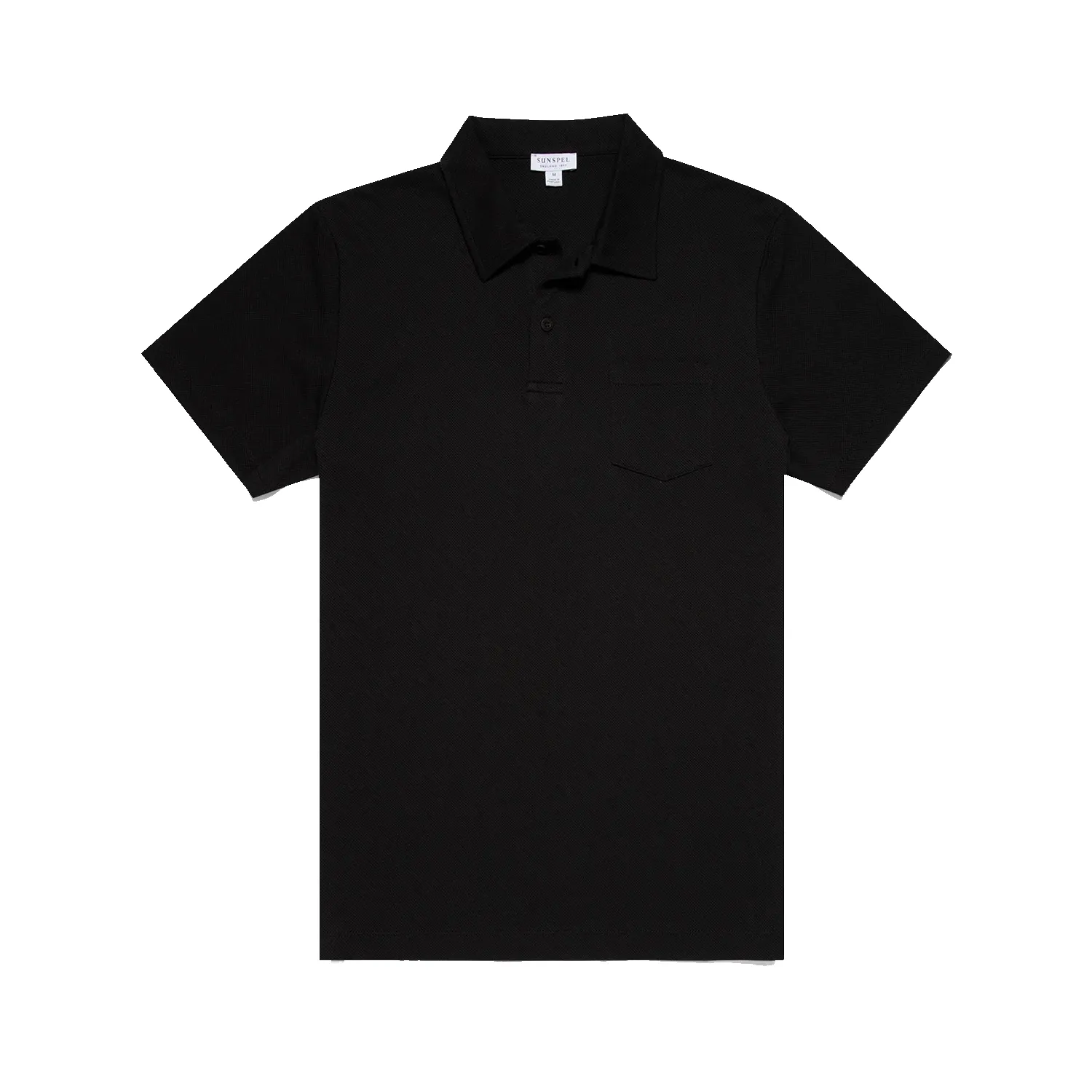 S/S Riviera Polo Shirt - Black sold by Stomping Ground