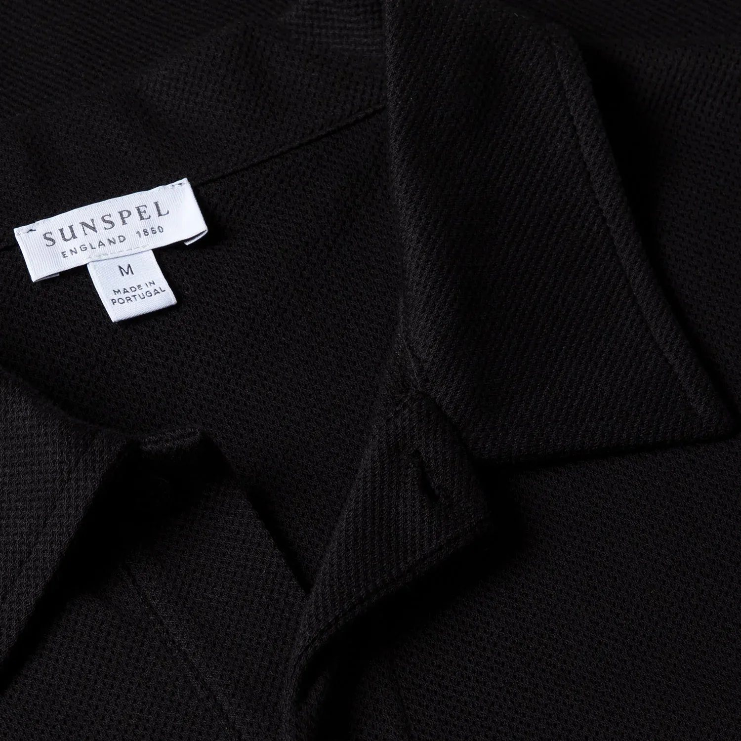S/S Riviera Polo Shirt - Black sold by Stomping Ground product image thumbnail 2