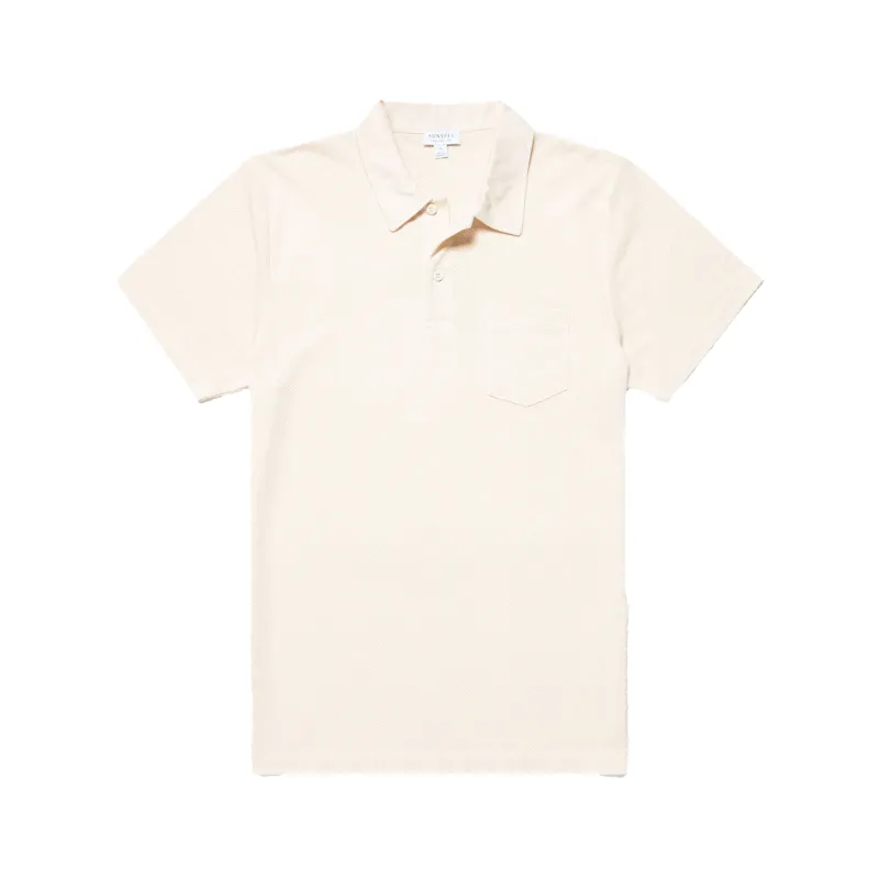 S/S Riviera Polo Shirt - Undyed sold by Stomping Ground