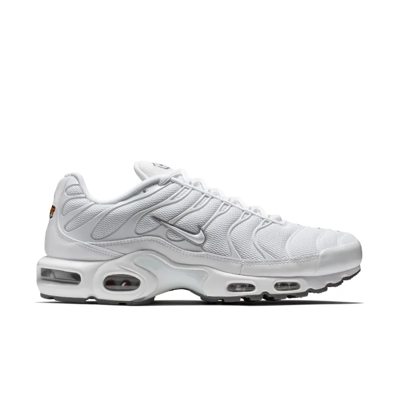 Nike Air Max Plus - White/White-Black-Cool Grey sold by Stomping Ground