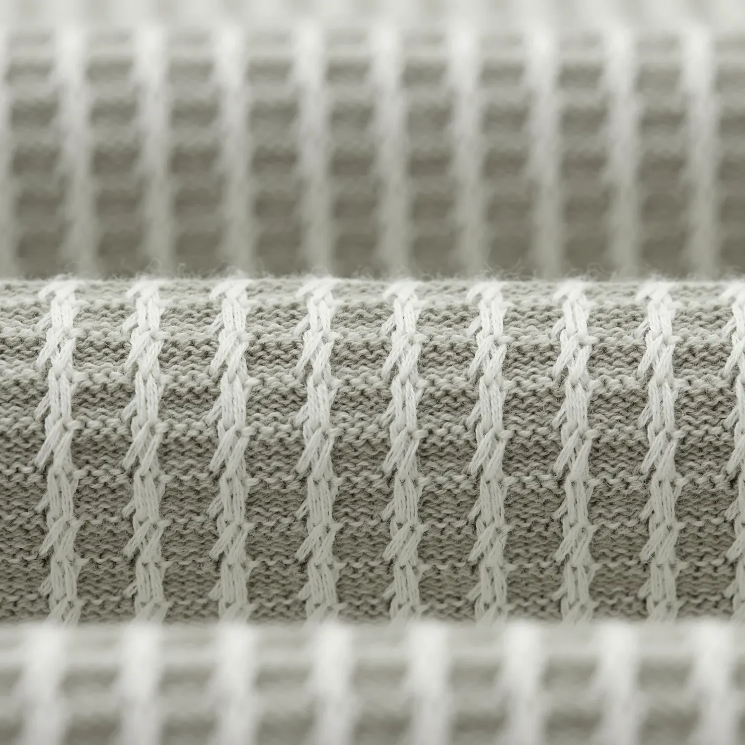 S/S Turin Knit Polo - Light Khaki Ladder Stripe sold by Stomping Ground product image thumbnail 2