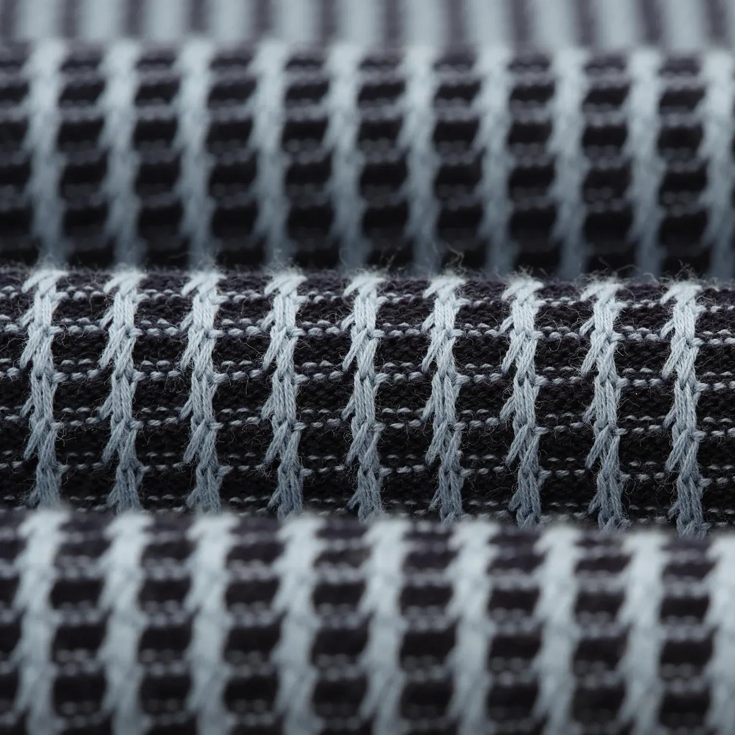 S/S Turin Knit Polo - Navy Ladder Stripe sold by Stomping Ground product image thumbnail 2