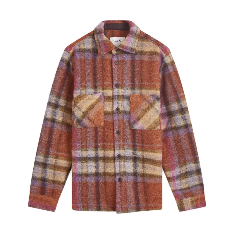 Whiting Overshirt - Wool Blend Check - Multi sold by Stomping Ground