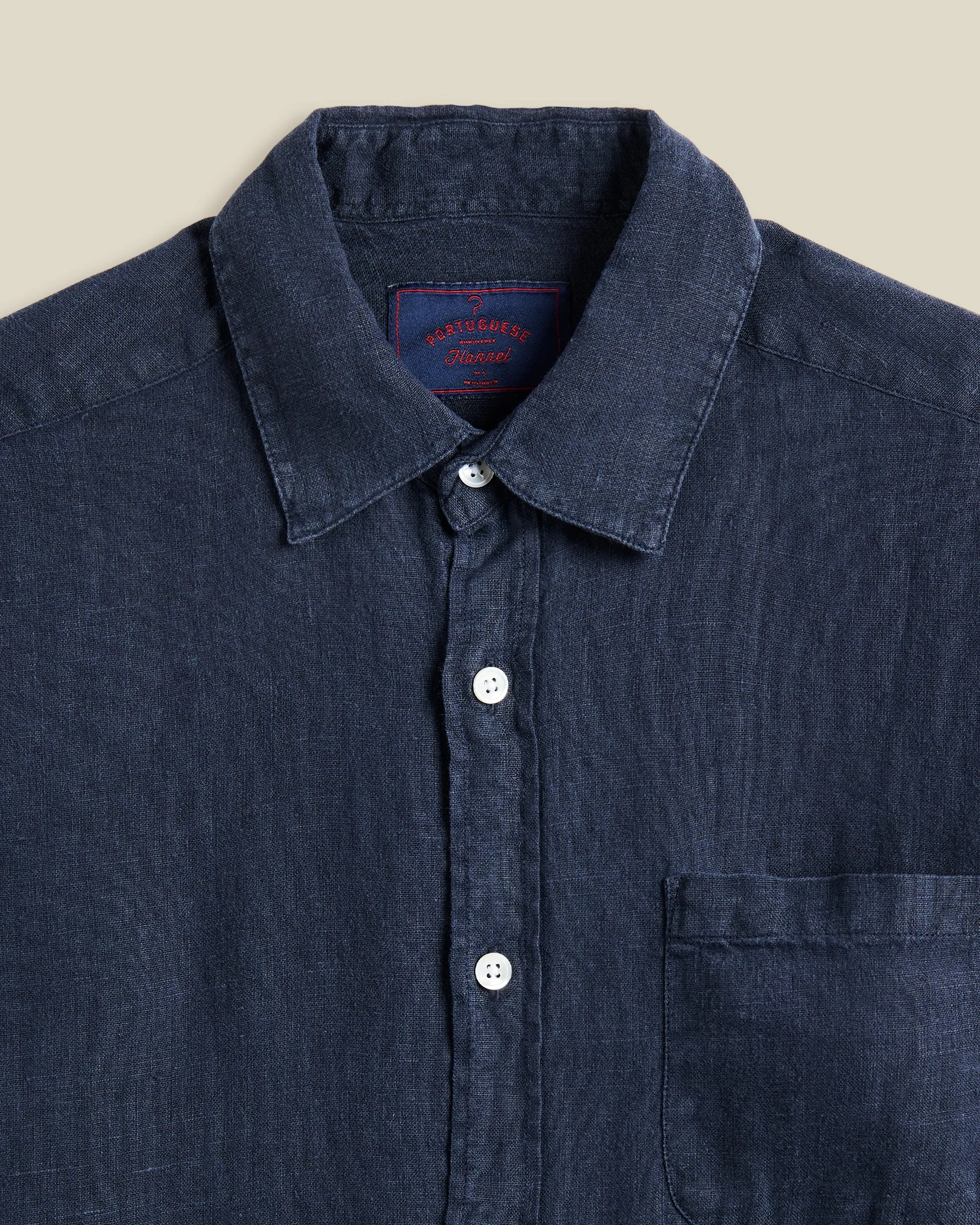 Long Sleeve Linen - Navy sold by Stomping Ground product image thumbnail 2