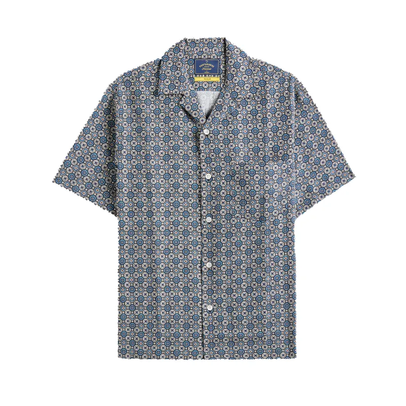 Conte Shirt - Navy sold by Stomping Ground